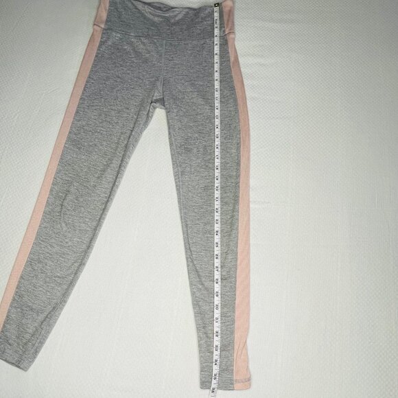 GAPFit Gray and Pink Side Stripe Leggings | Size Medium - Picture 7 of 7